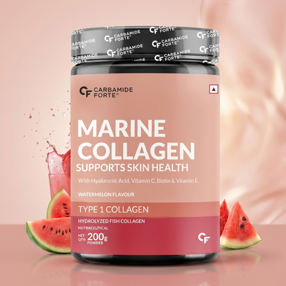 Marine Collagen Powder – Type 1 Hydrolyzed Peptides for Skin & Hair