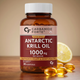 Antarctic Krill Oil 1000 mg – Omega-3 with Phospholipids & Astaxanthin for Heart, Brain & Joint Support