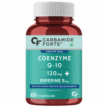 CF Coenzyme Q10 (CoQ10) 120mg with Piperine 5mg – 60 Capsules