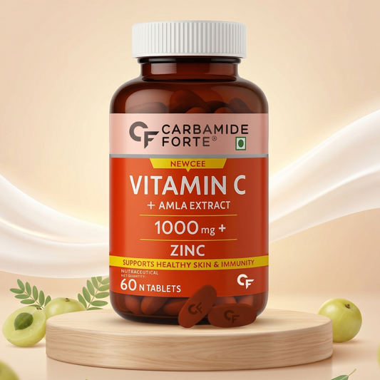 Natural Vitamin C from Amla with Zinc | 1000 mg | 60 Tablets