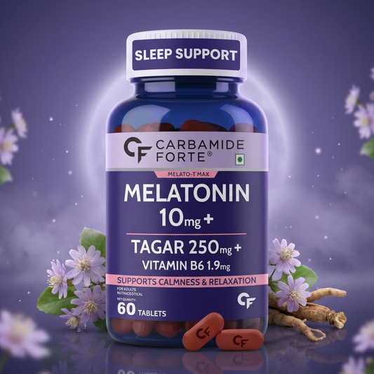 Melatonin Supplement With 10 mg | Night Sleep Support