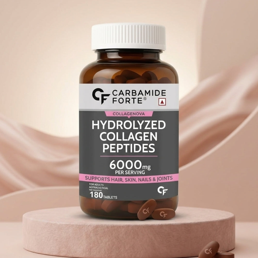 Hydrolyzed Collagen Tablets – For Glowing Skin, Hair & Nails