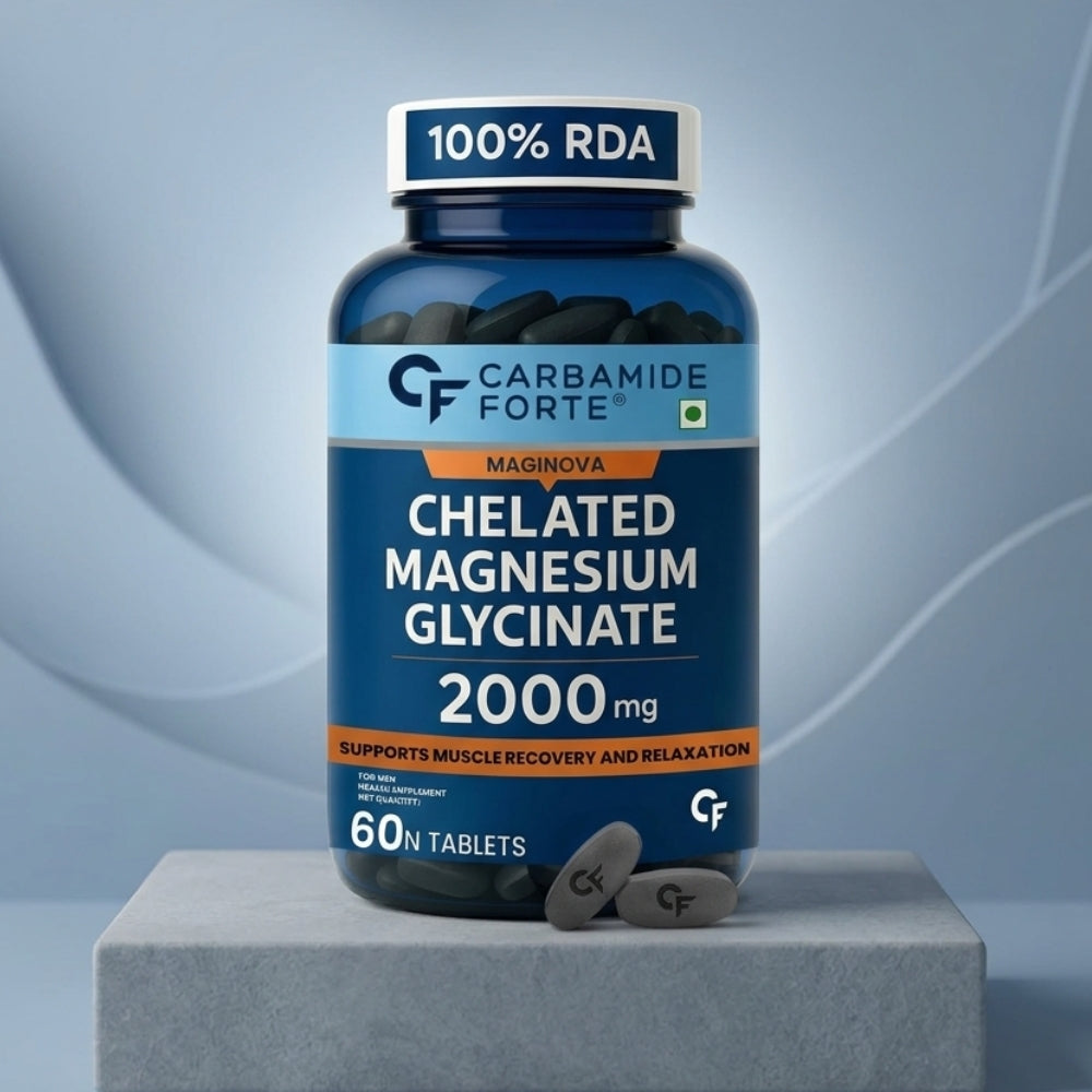 Chelated Magnesium Glycinate 2000 mg | Muscle Recovery & Sleep Support