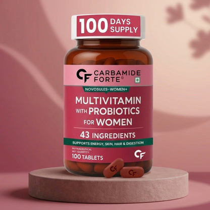 Women’s Multivitamin – 43 Nutrients for Energy & Overall Health (100 Tablets)
