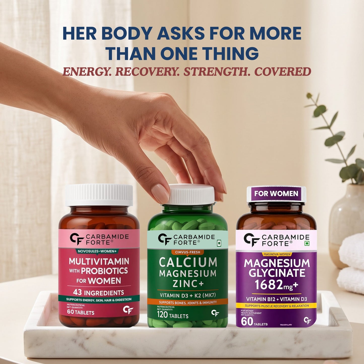 Women's Daily Nutrition & Bone Health Combo