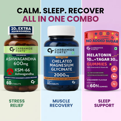 Sleep, Stress & Recovery Combo