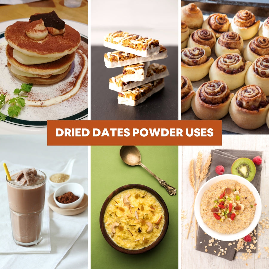 5:15PM Dried Dates Powder Organic – (Kharik Powder) Dry Dates powder for Baby & Kids |Without Sugar – 250g