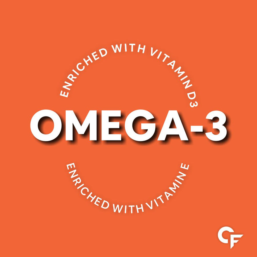 CF Triple Strength Omega 3 - Fish Oil 1400mg with Multivitamin Capsule for Men & Women - 30 Capsules