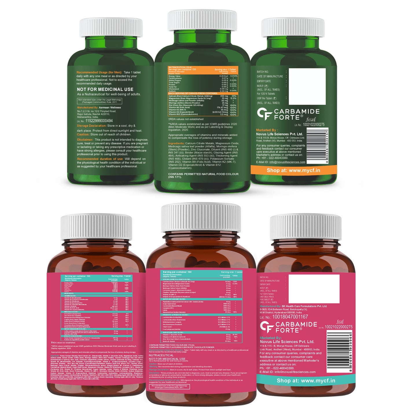 Women's Daily Nutrition & Bone Health Combo
