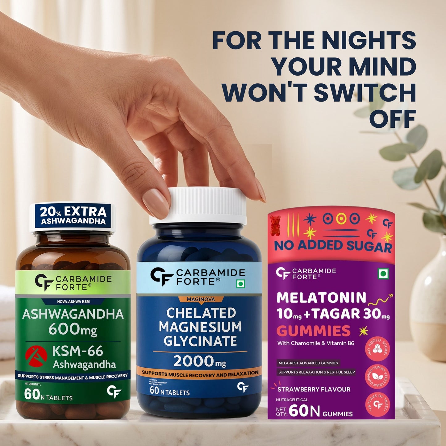 Sleep, Stress & Recovery Combo