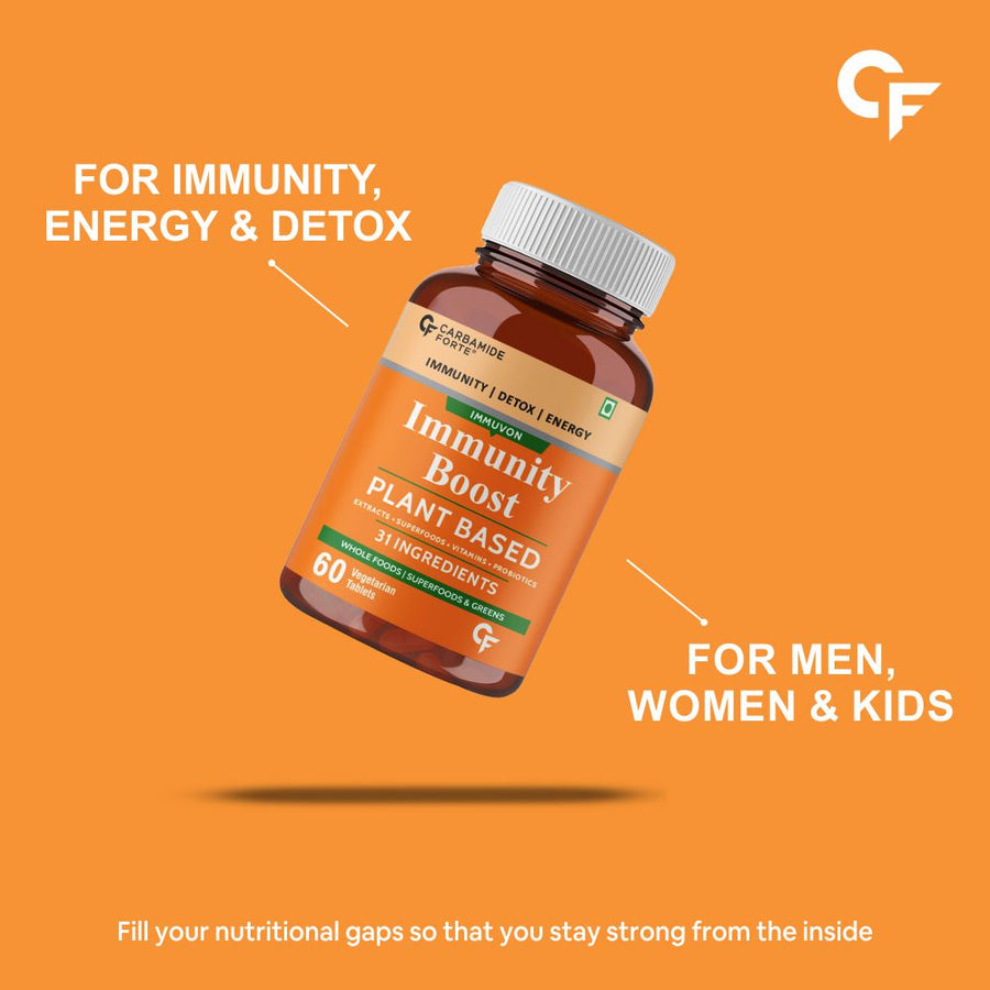 CF Vitamin C Immune System Booster Tablets With Probiotic Supplement For Adults, Men And Women – 60 Tablets