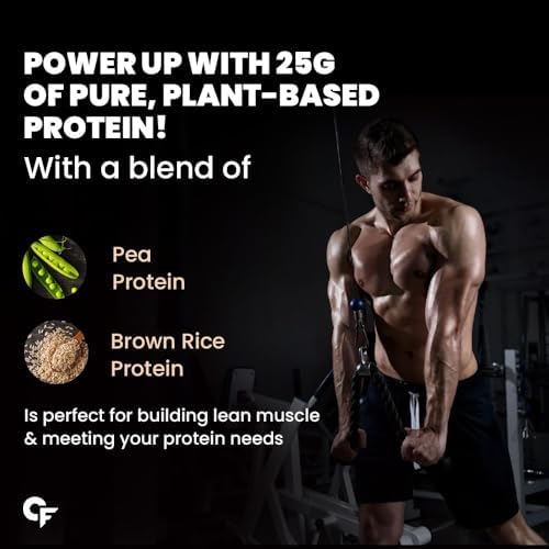Carbamide Forte Vegan Protein Powder - Plant Based Protein Powder with Multivitamin, Minerals, Superfoods, Pea Protein, Digestive Enzymes | Pineapple Masala - 1Kg