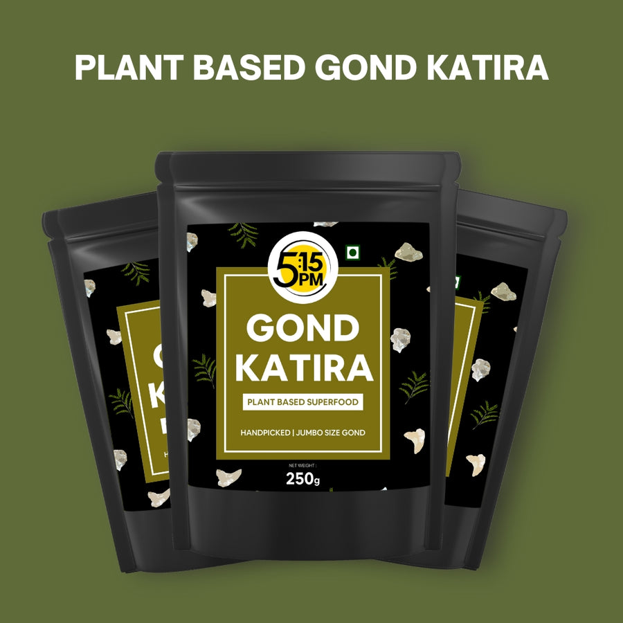 5:15PM Gond Katira 250g | 100% Pure & Natural Edible Gum |Tragacanth Gum| High Cooling Properties Herbal Food|Super food – 250g