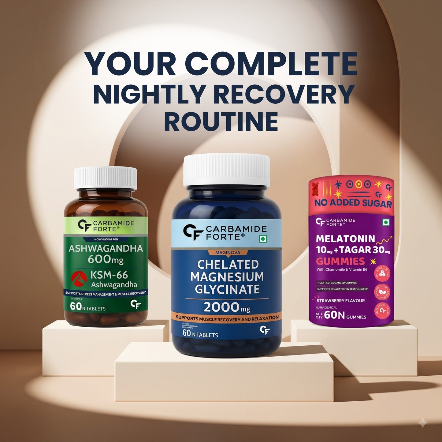 Sleep, Stress & Recovery Combo