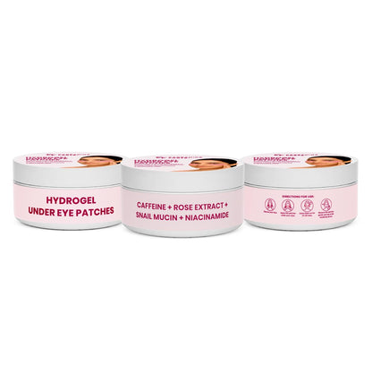 Hydrogel Under Eye Patches for Dark Circles & Puffiness - 60 Patches (30 Pairs)