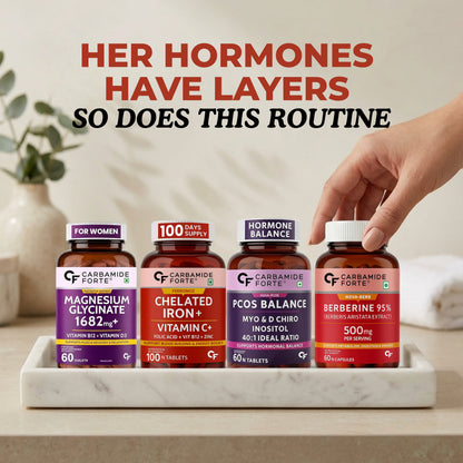 Women's PCOS & Hormonal Balance Combo