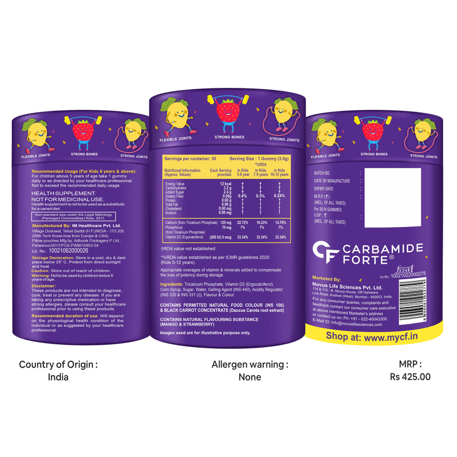 CF Double Strength Omega 3 Fish Oil 1000mg (330mg EPA & 220mg DHA) - 60 Capsules