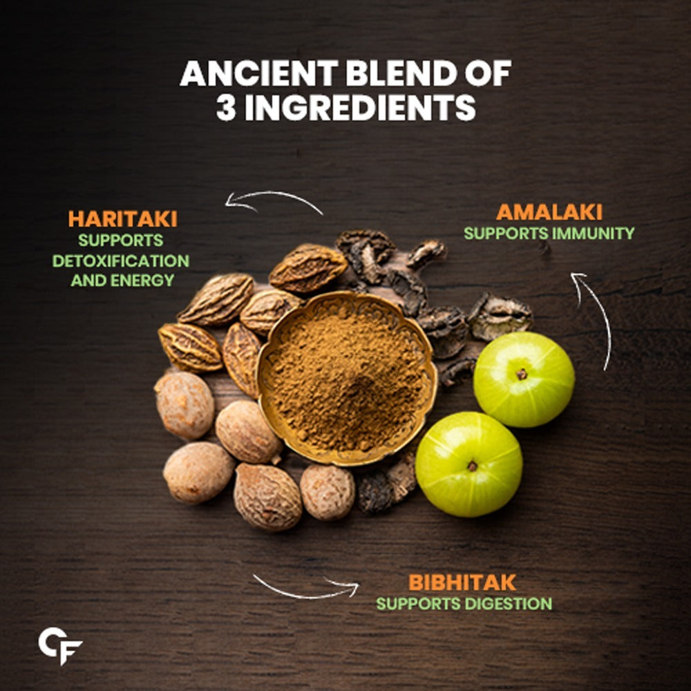 100% Organic Triphala Tablets | 60 Tablets