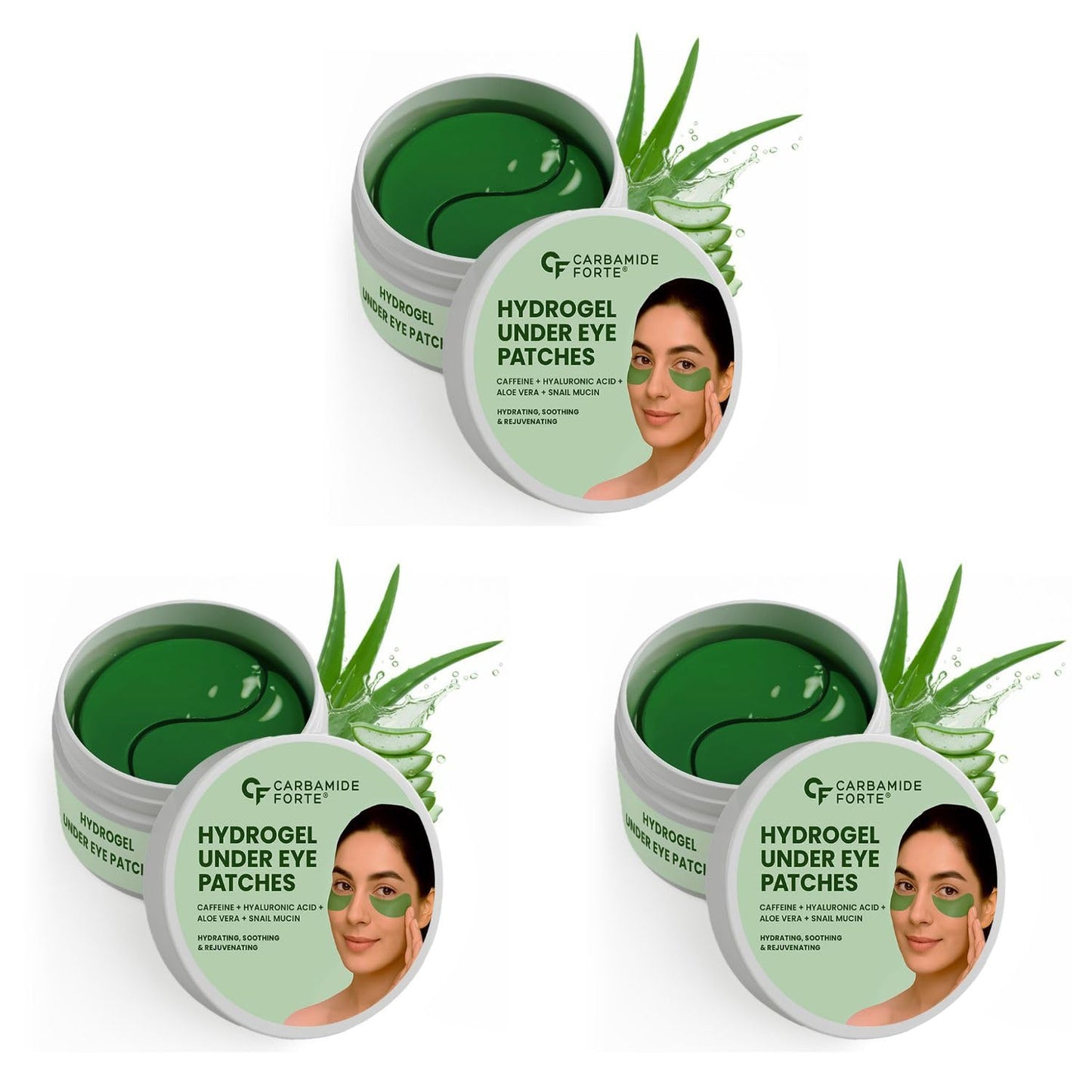 Hydrogel Under Eye Patches – Reduces Dark Circles, Puffiness & Fine Lines