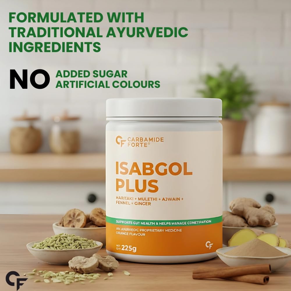Isabgol Powder with Haritaki, Ajwain & Fennel – 225 g