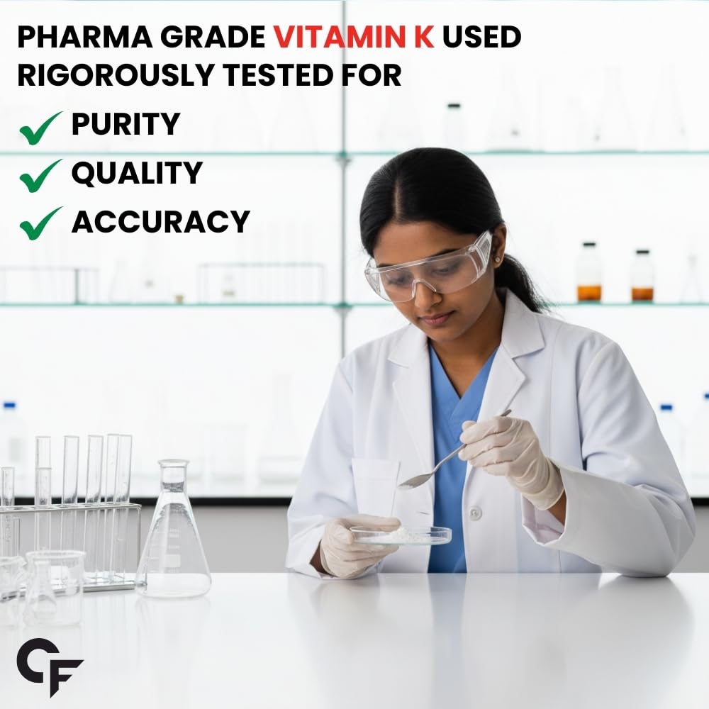 Vitamin K2 MK7 55 mcg 120 Tablets for Bones & Heart Health