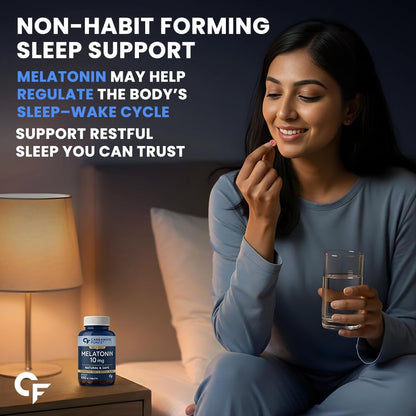 Melatonin 10 mg Tablets – 100 Veg Tablets
