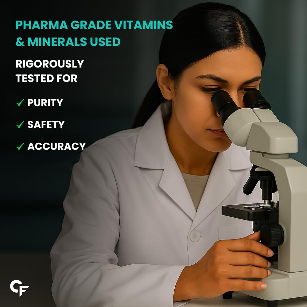 Multivitamin Tablets for Adults 50+ With Probiotics | Supports Immunity, Energy & Bone Health – 60 Veg Tablets