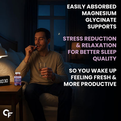 Carbamide Forte Chelated Magnesium Citrate Oxide Supplement | Triple Magnesium Supplement Supports Bones Muscles & Nerves 1382.91mg Per Serving - 120 Veg Tablets