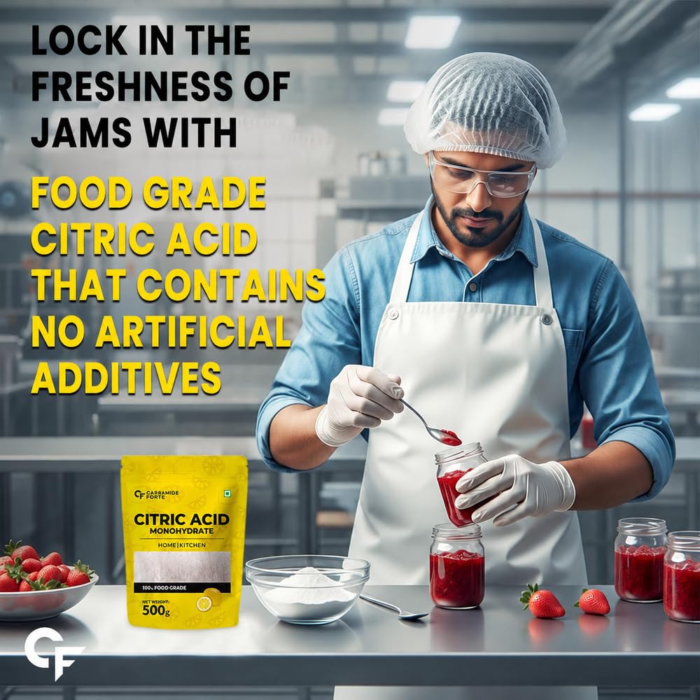 Citric Acid Monohydrate – Food & Cleaning Use 500g