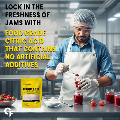Citric Acid Monohydrate – Food & Cleaning Use 500g