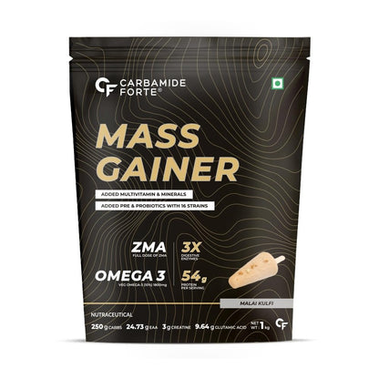 Mass Gainer – 54g Protein + 250g Carbs for Muscle Growth