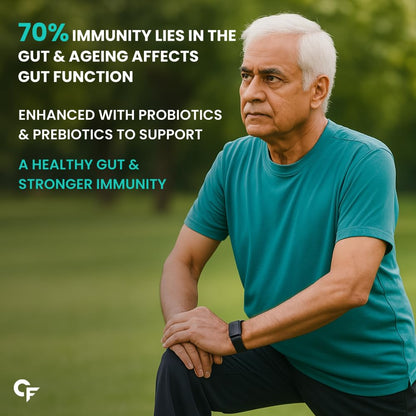 Multivitamin Tablets for Adults 50+ With Probiotics | Supports Immunity, Energy & Bone Health – 60 Veg Tablets