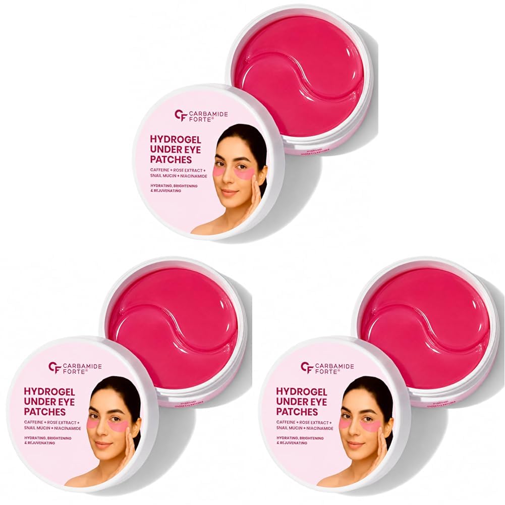 Hydrogel Under Eye Patches for Dark Circles & Puffiness - 60 Patches (30 Pairs)