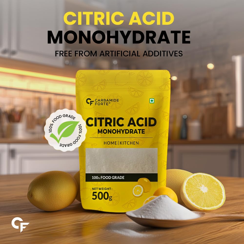 Citric Acid Monohydrate – Food & Cleaning Use 500g