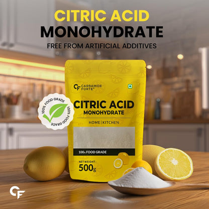 Citric Acid Monohydrate – Food & Cleaning Use 500g