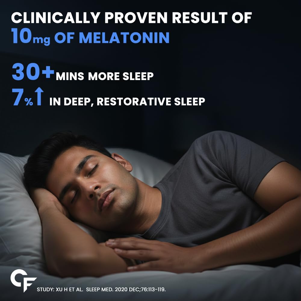 Melatonin 10 mg Tablets – 100 Veg Tablets