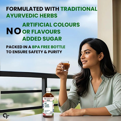 BP Care Juice – 11 Ayurvedic Herbs for Blood Pressure 1 Litre