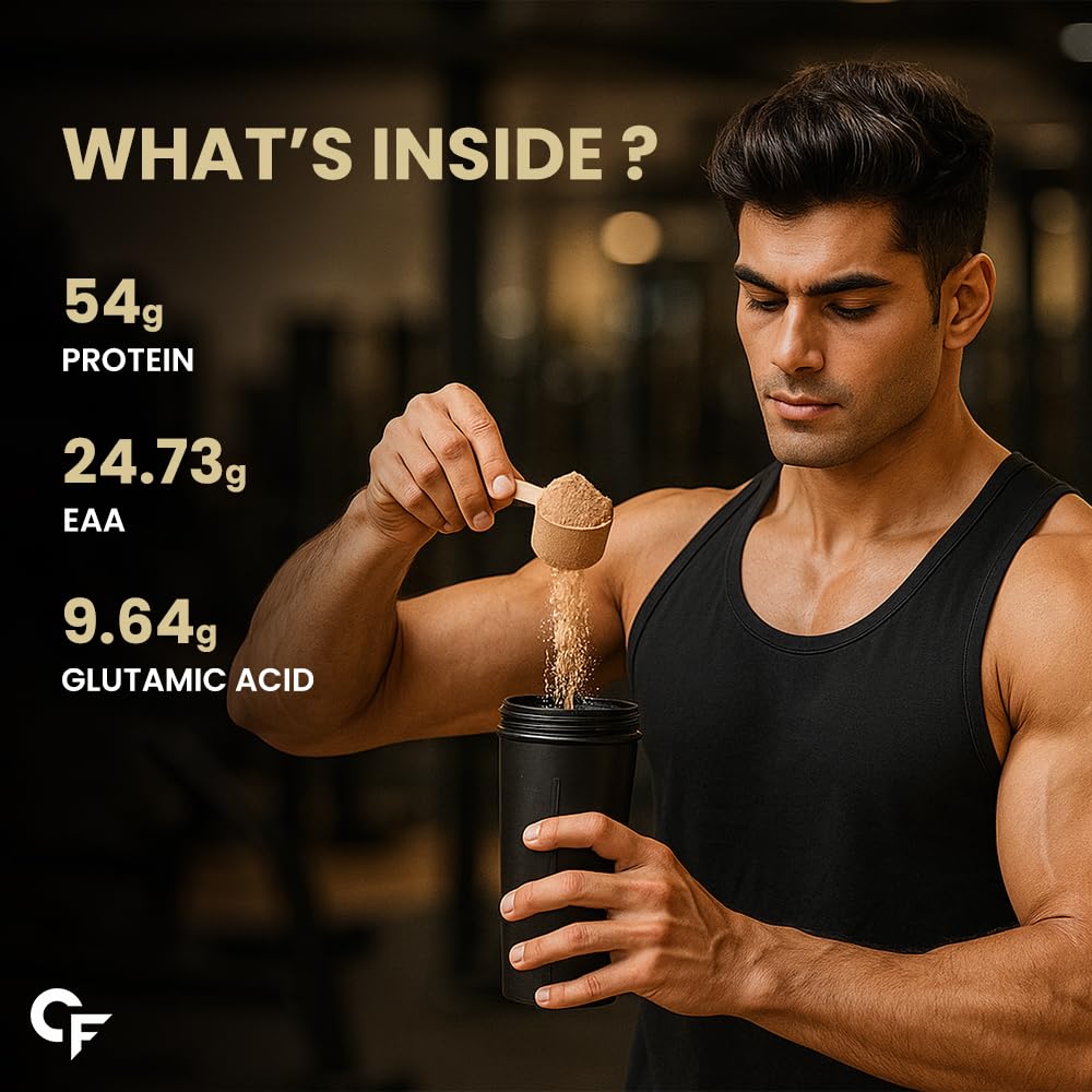 Carbamide Forte Mass Gainer with 54g Protein, Weight Gainer For Men | Muscle Gainer - 250g Carbs, Mass Gainer Protein, Multivitamin, ZMA & Creatine 3g - Belgian Chocolate Flavour Mass Gainer 1kg