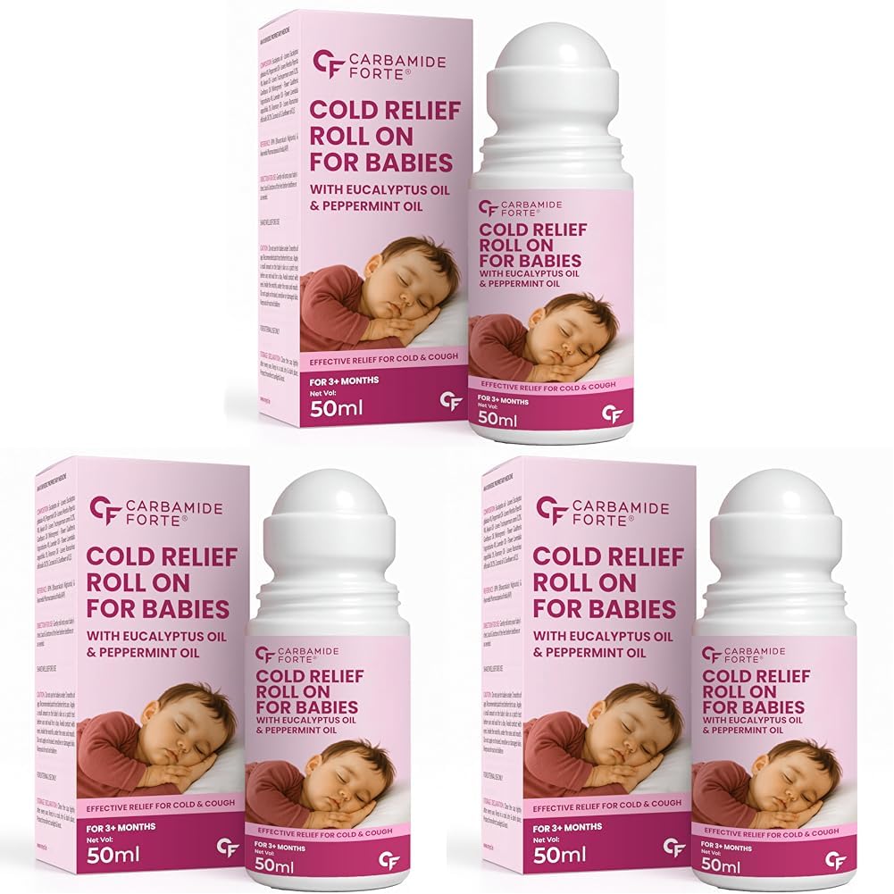 Cold Relief Roll On for Babies Ayurvedic Formula | 50 ml