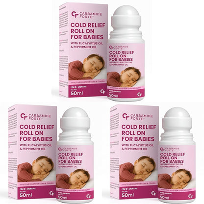 Cold Relief Roll On for Babies Ayurvedic Formula | 50 ml