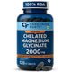 Chelated Magnesium Glycinate 2000 mg | Muscle Recovery & Sleep Support