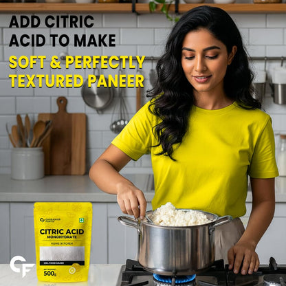 Citric Acid Monohydrate – Food & Cleaning Use 500g