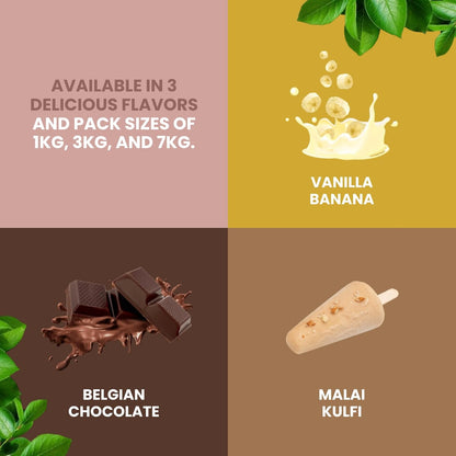 Mass Gainer – 54g Protein + 250g Carbs for Strength & Size Gains