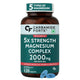 5X Strength Magnesium Complex – 2000mg Per Serving for Full Body Support