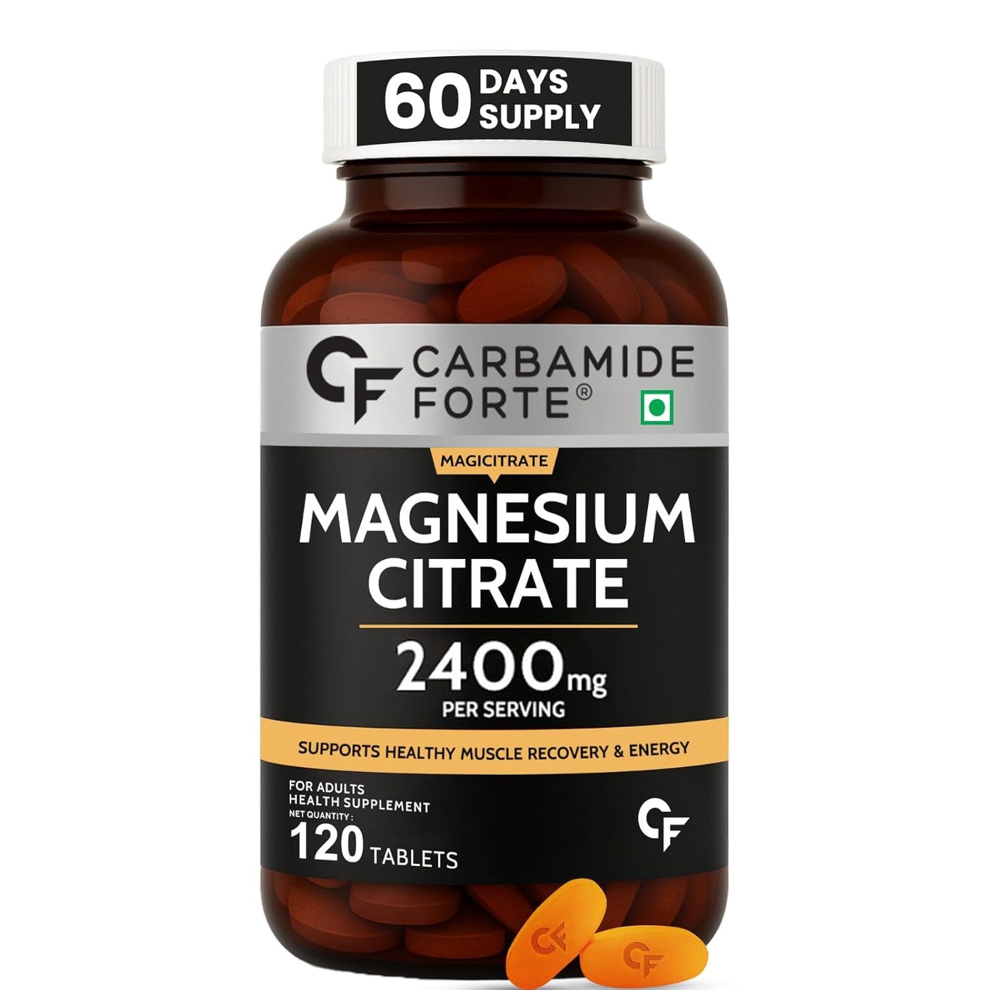 Magnesium Citrate 2400 mg - 120 Tablets