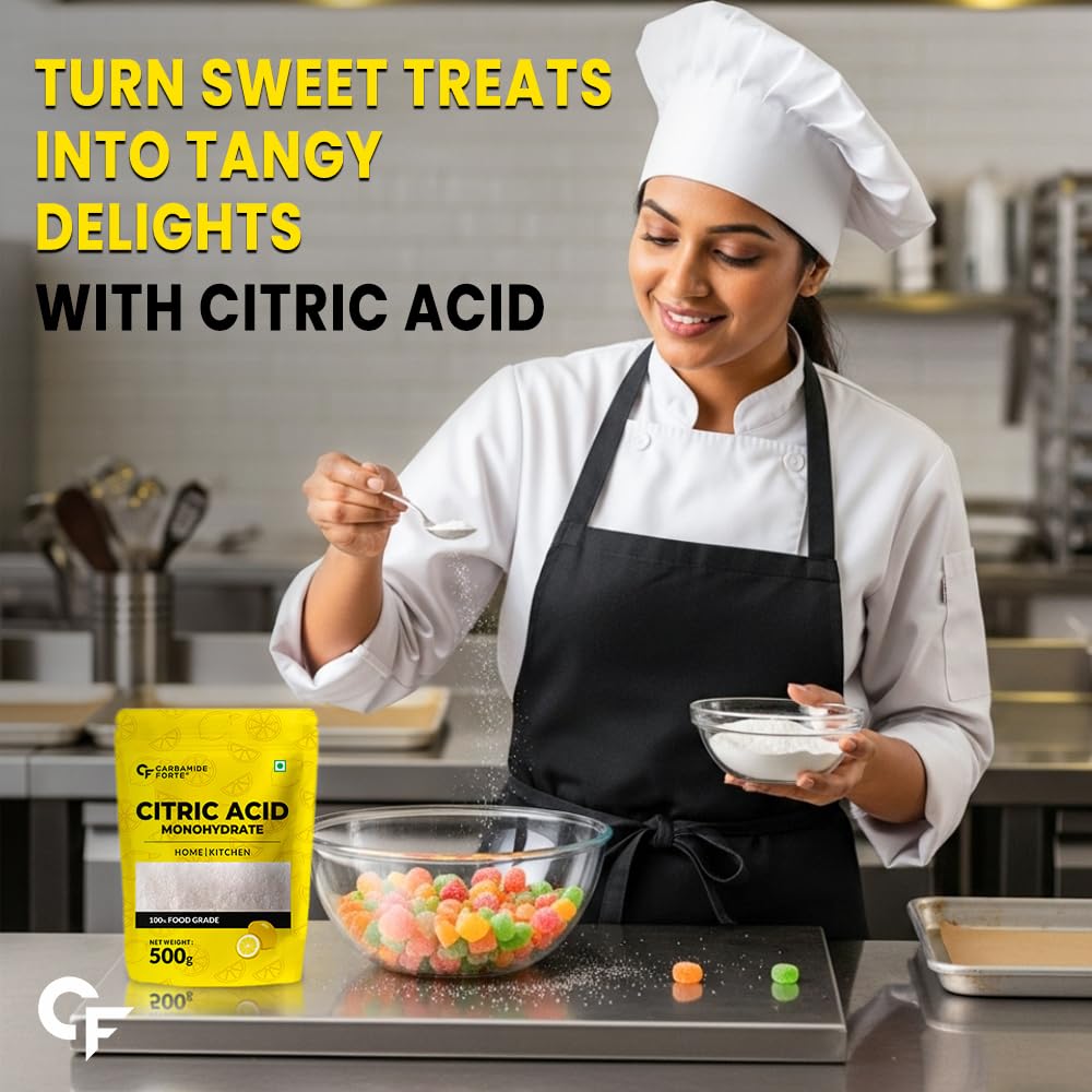 Citric Acid Monohydrate – Food & Cleaning Use 500g