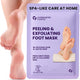 Foot Peeling & Exfoliating Mask for Dry, Calloused Feet