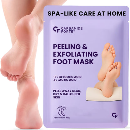 Foot Peeling & Exfoliating Mask for Dry, Calloused Feet