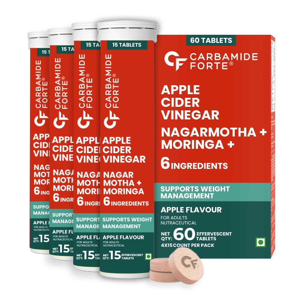 ACV Effervescent 15 Tablets - Pack of 4