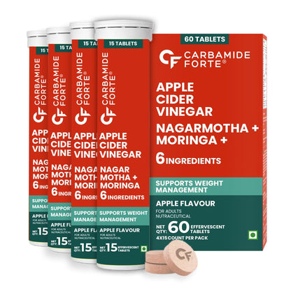 ACV Effervescent 15 Tablets - Pack of 4